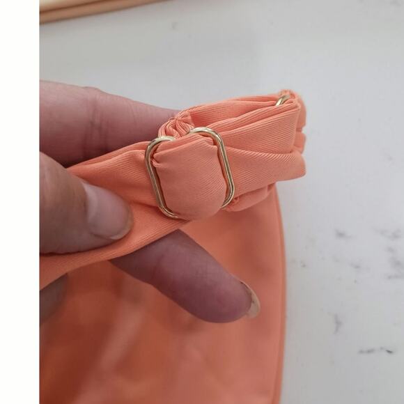 NWT Skatie bikini Designed in Venice orange cream top/buttercream bottom. Size M - Picture 7 of 9